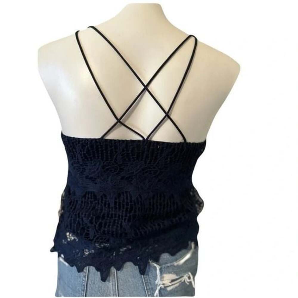 Full Tilt Lace Tank Top size M